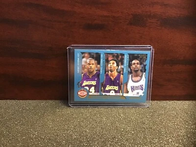2001-02 Topps - #215 Kobe Bryant, Shaquille O'Neal, Allen Iverson HOF - Image 1 of 2