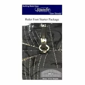 Westalee Design Linealfuß Starterkit mit Schablone, mittlerer Schaft - Bild 1 von 3