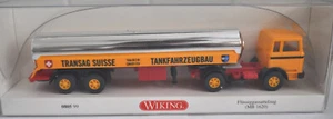 Wiking 0805 99 MB 1620 Swiss LPG Truck & Trailer - "TRANSAG SUISSE" - NEW w/BOX - Picture 1 of 3