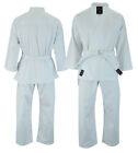 Malino Children&#39;s Karate Suit Gi 100% Cotton 8oz Uniform White MartialArt Kimono
