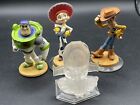 Disney Infinity Toy Story Bundle Lot - Woody Jess Buzz Lightyear & Crystal Piece