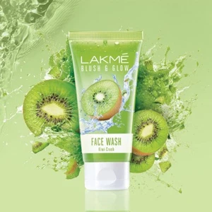 Lakme Blush & Glow Kiwi Freshness Gel Face Wash with Kiwi Extracts, 100 g - Picture 1 of 9