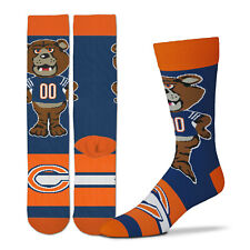 New! Chicago Bears Mascot Staley Madness Promo Socks One Size Fits Most Adults