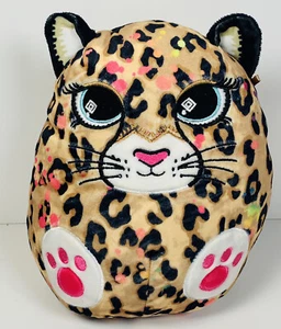Duma Justice Squishmallow Cheetah Plush Cat Leopard Stuffed Animal 8” Tall EUC - Picture 1 of 11
