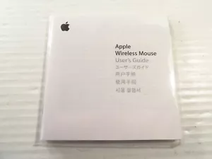 Apple Mac Keyboard Wireless Mouse Installation Software Disc 2004 Print Material - Picture 1 of 2