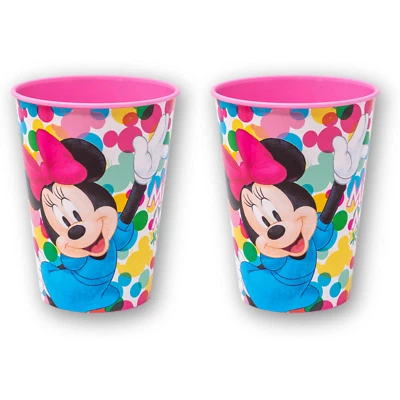 Minnie Mouse Becher Set Kinder Kinderbecher 260 ml Trinkbecher BPA-frei Disney - Bild 1 von 3