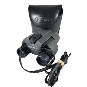 Pentax Binoculars Compact 10x24 / 6 Degree View UCF with Case Good Condition - Picture 1 of 11