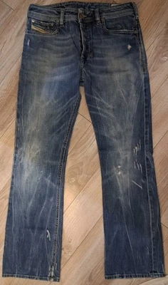 AUTÉNTICOS JEANS DIESEL PARA HOMBRE 28x30 ZATINY BOOTCUT DENIM DESGASTADO 008SV LEER Foto 1 de 4