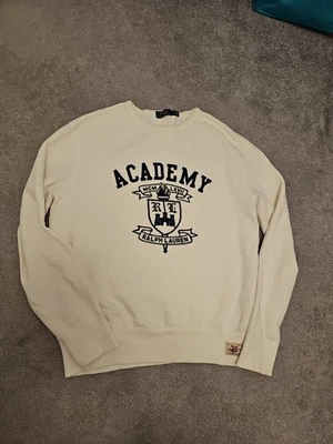 Sudadera Polo Ralph Lauren Academic Crest Hombre Talla Mediana Usada  Foto 1 de 4