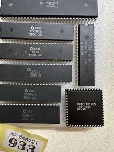 Jeu de puces Amiga A500, A1500 et A2000. X6 +1.3 Rome+8372Aangus 1990 Rev6A - Photo 1/4