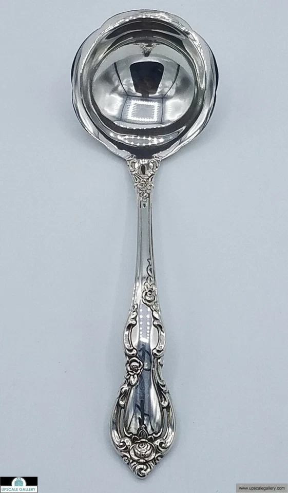 Toalla Cucharón Salsa Crema Plata Esterlina Provincial Española 5.75" *NUEVO* Foto 1 de 1