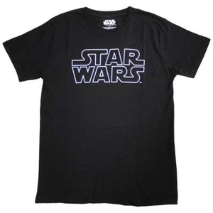Star Wars Logo Men's Black T-shirt XXL - Picture 1 of 1