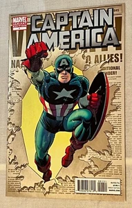 Capitán América #1 2012 Serie 6 Edición Variante John Romita Sr. - Imagen 1 de 3