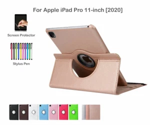  360°Rotate PU Leather cover case for Apple iPad Pro 11-inch (2020) - Picture 1 of 15