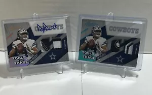Dak Prescott 2017 Absolute Tools Of The Trade Patch Auto 10/10 COWBOYS Read - Picture 1 of 8
