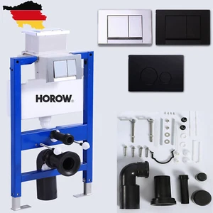 Vorwandelement Element mit Spülkasten Bauhöhe 82 cm mit Drückerpl für Hänge -WC - Bild 1 von 14