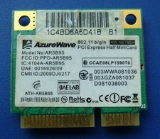 Wi-Fi Card Mini PCI Express Half Mini 802.11 b/g/n MSI CX620 MS-1688 | AR5B95
