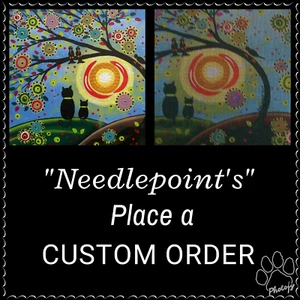 Order your own CUSTOM needlepoint from your photos at "NO EXTRA CHARGE" ! $39.99 - Picture 1 of 1