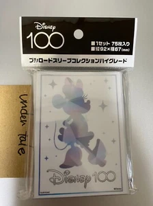 Bushiroad Sleeve Collection Disney 100 Minnie silhouette ver. 75 pieces - Picture 1 of 2