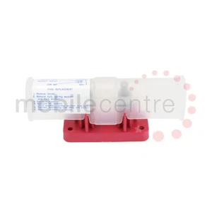 VTE TFB735N8N02 CLASS T 225A - 400A FUSE HOLDER + COVER RED 3/8" (M10) TERMINALS - Picture 1 of 3