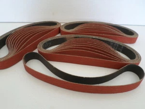 Cinturón de lijado Cubitron QTY 10 ** 3M 984F 3/4"" x 20-1/2"" 100 arena - Imagen 1 de 4