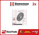 2X Oe Quality Brake Disc Set 430263152 Zimmermann P