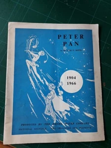 PETER PAN 1904 - 1966 BY JAMES BARRIE. PICTORIAL SOUVENIR. - Picture 1 of 9
