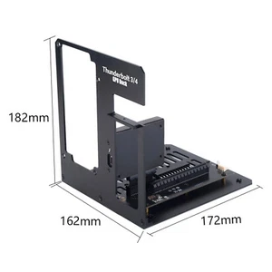 USB4 Thunderbolt 3/4 eGPU Dock Station Suport RTX4090 / RX7900XT Graphics Card - Zdjęcie 1 z 18