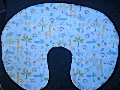 Boppy U- Shape Pink Floral Nursing Pillow Cover - Image 1 of 4