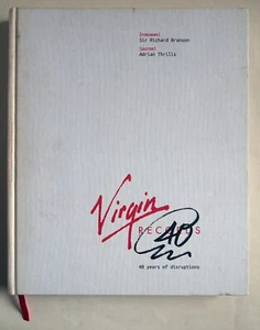 VIRGIN RECORDS 40 YEARS OF DISRUPTION / HARDBACK EXHIBITION PROMO BOOK 2013 - Imagen 1 de 7