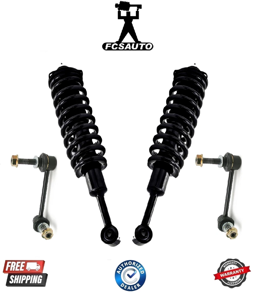 Complete Front FCS Suspension Strut and Coil Spring for 03-23 Toyota 4Runner - Image 1 of 1