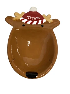 hallmark reindeer treats bowl  - Picture 1 of 4