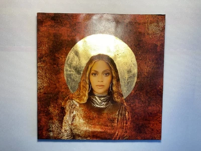 Beyonce Icon 24ct gold leaf Original artwork hand crafted and unique portrait - Image 1 of 4