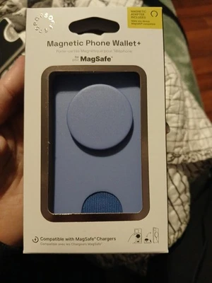 PopSockets Magnetic Phone Wallet+ for MagSafe - Deep Periwinkle - Image 1 of 2