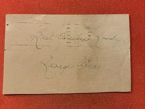 George Vico 🔥🔥MLB: 1948 Detroit Tigers 🔥🔥Autogramm🔥🔥 - Bild 1 von 2