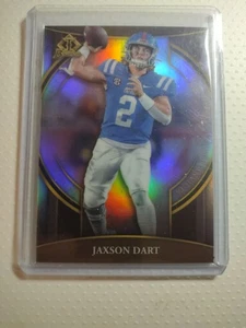 2022 Bowman Chrome University Jaxson Dart Invicta - Picture 1 of 2