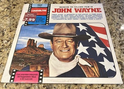 MUSICHE DA CELEBRI FILM DI JOHN WAYNE NL43493 SIAE Piero LP Vinyl - Image 1 of 4