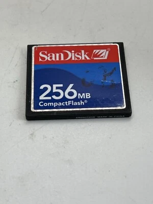 SanDisk 256 mb Compact Flash Memory Card - Image 1 of 2