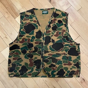 Vintage Camouflage Hunting Vest SAFTBAK - Picture 1 of 12