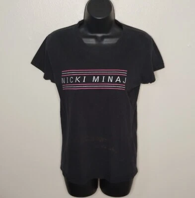 Camiseta Rap Nicki Minaj Pink Friday Feminina Banda Pequena Tultex Aflita Fina - Imagem 1 de 4