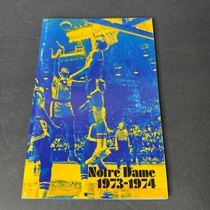 Notre Dame University 1973 1974 Basketball Media Guide Dantley Shumate Paperback - Picture 1 of 11