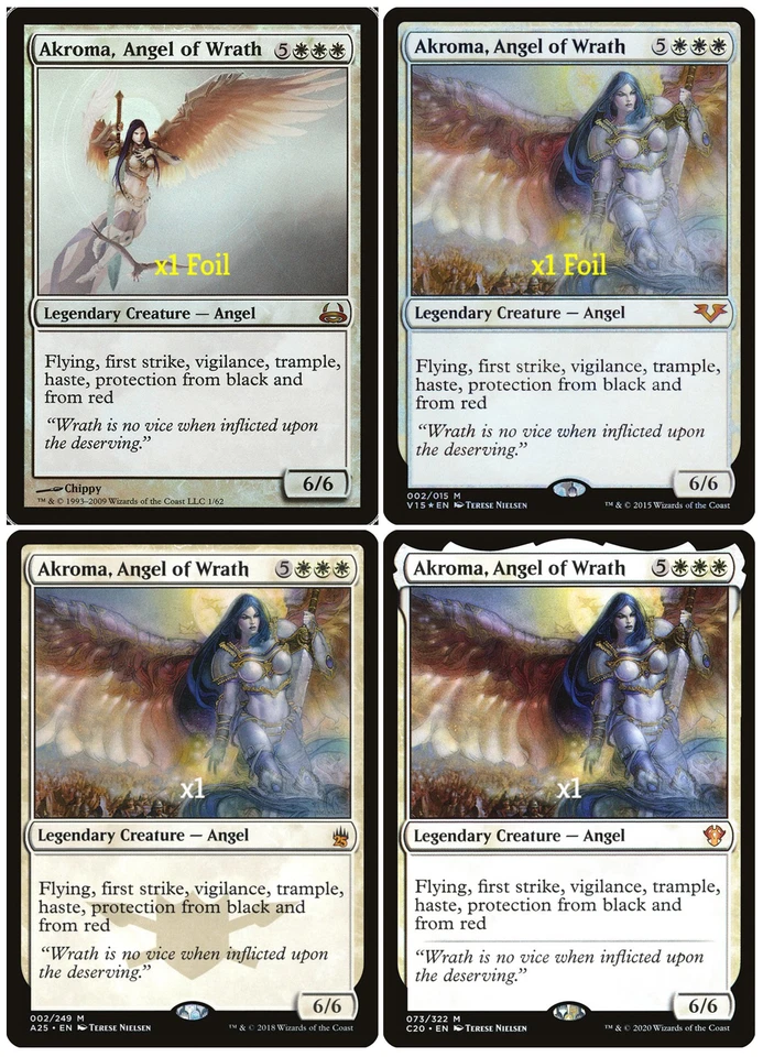 MTG DDC V15 M25 C20 Akroma, Angel of Wrath MINT (SELECT) - Image 1 of 1