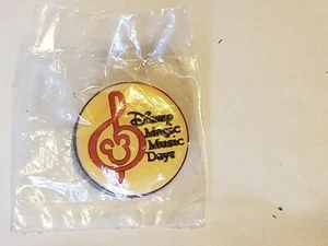 Disneyland Promo Pin 1990s Disney Magic Music Days Sealed in Bag Taiwan - Picture 1 of 2