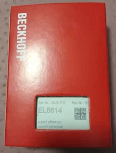 Beckhoff EL6614 4-Port Ethernet Switch Terminal FREE SHIP - Picture 1 of 1