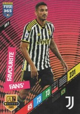 Panini FIFA 365 Adrenalyn XL 2024 JUV5 Fans' Favourite Danilo Juventus