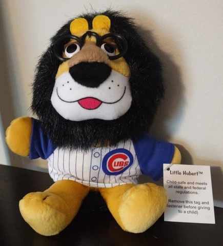 MLB Chicago Cubs Little Hubert Plush Stuffed Animal Giveaway Harris Bank Cover