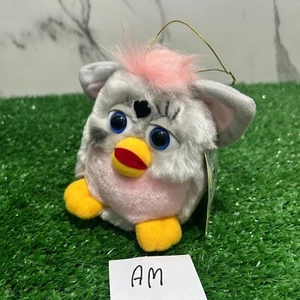 Rare Vintage 2000 Furby Bulbul Plush 5" TAG Stuffed ToyDoll Japan Pull and Shake - Picture 1 of 15
