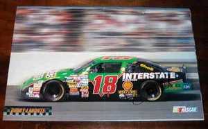 Bobby Labonte Vintage Signed NASCAR 11x17 Photo - Guaranteed to pass PSA-JSA-GAI - Picture 1 of 1