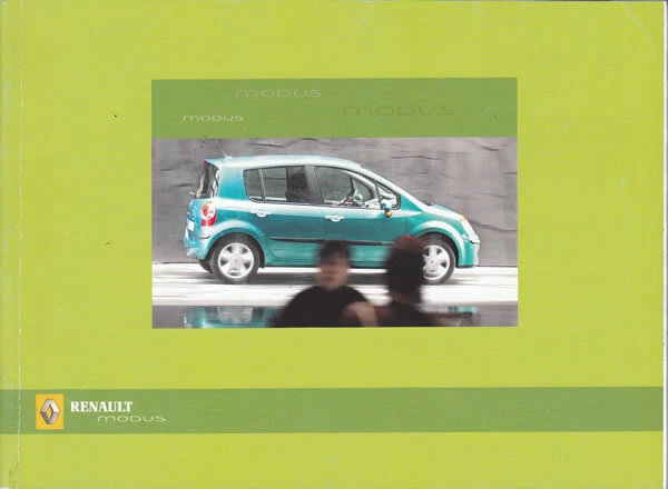 RENAULT Modus - Libretto Uso e Manutenzione - Italiano - 2004 - NEW - Immagine 1 di 1