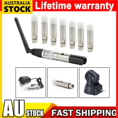 DMX512 Wireless Receiver Transmitter 2.4G Stage Lighting Effects DMX Controllers - image 1 of 4
